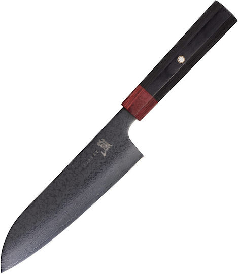 Yaxell Μαχαίρι Santoku από Ανοξείδωτο Ατσάλι 16.5cm