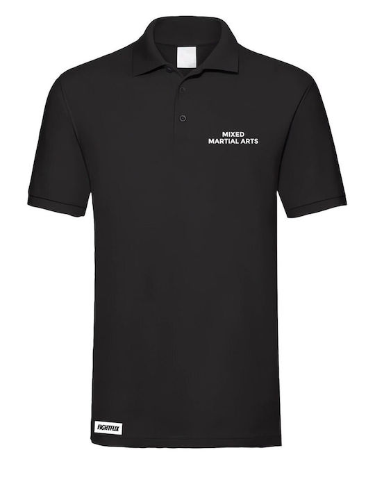 FightFlix Polo Bluse Black