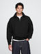 Sweatshirt Fleece True Black