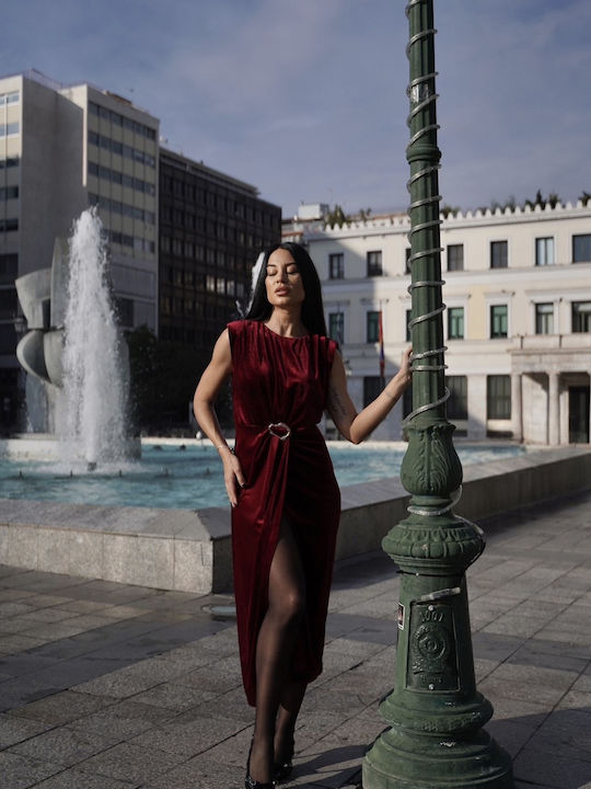 Donna Martha Dress Evening Red