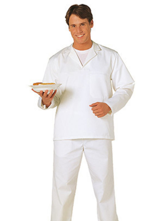 Portwest 2203 Long Sleeve Baker's Shirt