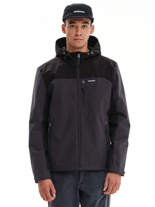 Emerson Winter Jacke Anthracite Ebony
