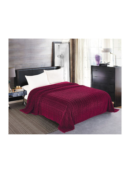 Silk Fashion Braid Fleece Single Blanket 160x22...