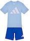 Kids' Set with Shorts Summer 2pcs Blue Essentials