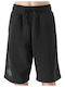 Kinder-Shorts/Bermudas Stoff Schwarz