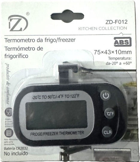 Electronical Refrigerator Thermometer with Probe +20°C / +20°C