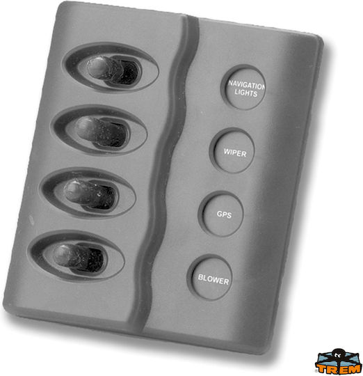 Електрически панел 4 ключа Trem Srl 18.tr.l0612054