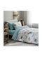 Vesta Home Σετ Σεντόνια Μονά Βαμβακερά Rex Multi 170x260cm 3τμχ