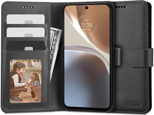 Tech-Protect Wallet Black (Moto G32)