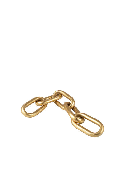 Metal Chain Gold 52x6.5x4cm