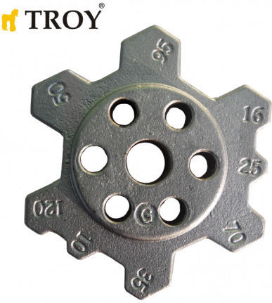 Replacement Jaws Mechanical Pliers 650mm Troy 24010-r 2 Pieces