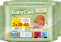 BabyCare Chamomile 2x40pcs