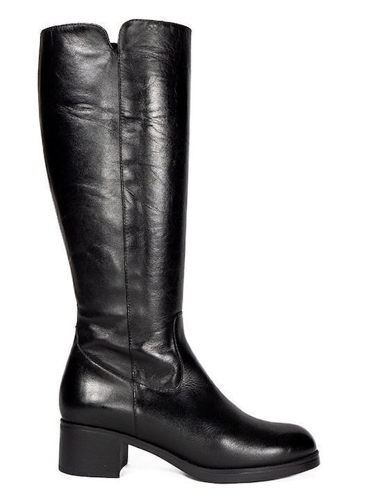 Desiree Leather Women's Boots Black