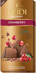 Heidi Milchschokolade mit Cranberry 80g