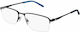 MontBlanc Metal Eyeglass Frame Gray S0387687
