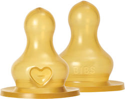 Bibs Silicone Bottle Teats Slow Flow for 0+ Mon...
