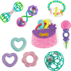 Set cadou cu 9 piese Bright Starts Zornăitoare Jucării de dentiție "tot ce e mai bun" Set cadou cu 9 piese Bright Starts Zornăitoare Jucării de dentiție "tot ce e mai bun"