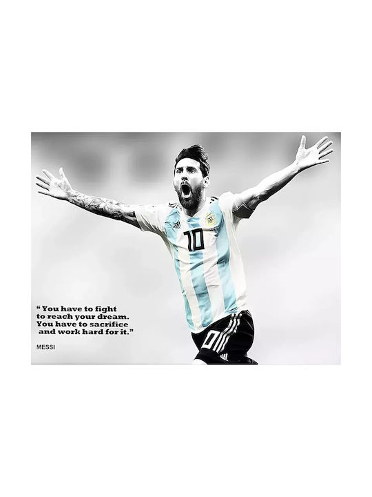 Poster Messi Sc033 21cm X 30cm