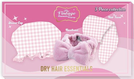 Dry Hair Essential Gift Set Headband Shower Cap Πετσέτα Μαλλιών By Upper Canada