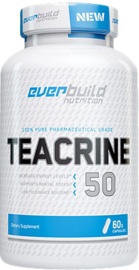 Everbuild Nutriton Teacrine 50mg Добавка за Отслабване 60 Капсули