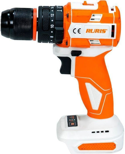 Ruris Rmx1360 – Cordless Brushless Hammer Drill Driver 60 Nm Battery Charger Included