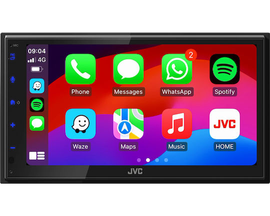 JVC Sistem audio auto 2 DIN (Bluetooth/USB)