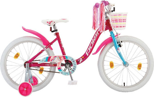 Polar 20" Kinder Fahrrad Stadt (2024) Fuchsie