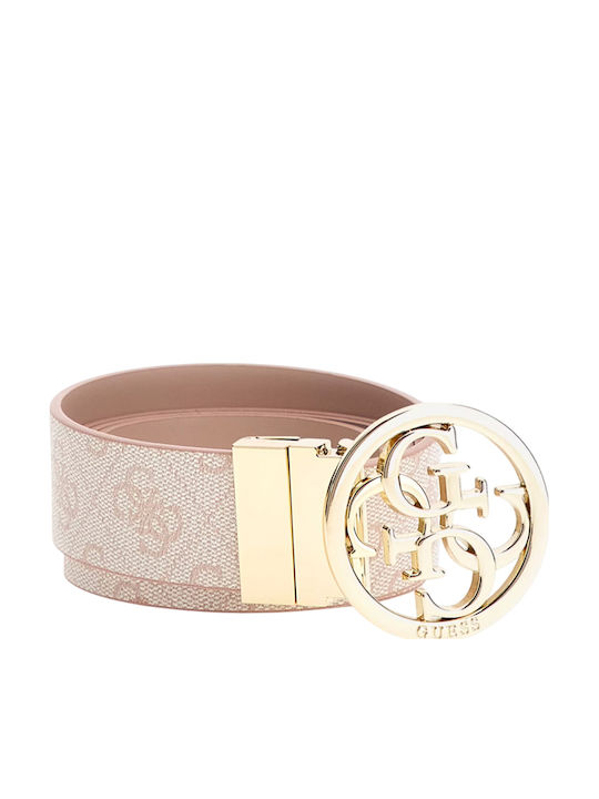 Guess Leather Women's Belt Pink