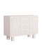Sideboard Wooden with Drawers Off-white 120x38x80cm