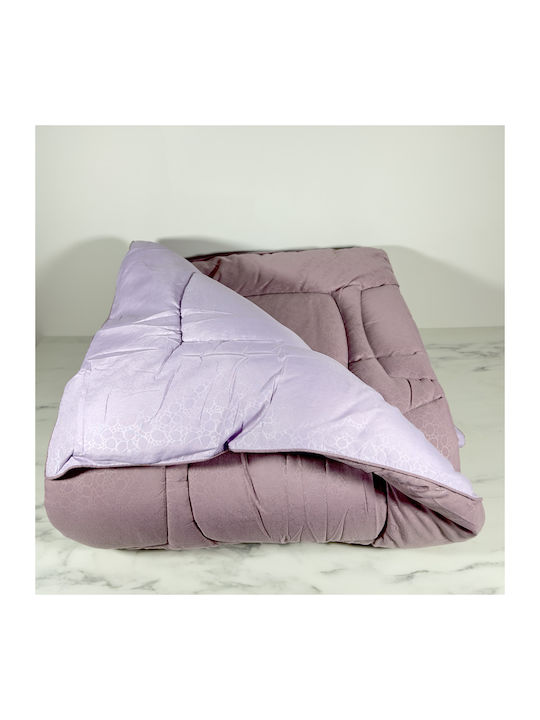 Bettdecke Großes Doppelbett 220x240cm Lilac-purple