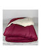 Bettdecke Großes Doppelbett 220x240cm Ecru