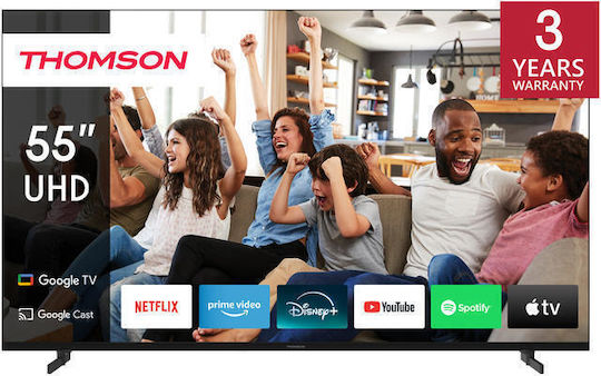 Thomson Smart Television 55" 4K UHD LED 55UG4S14 HDR (2024)