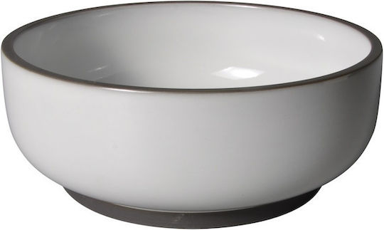 Prestige Serving Bowl Round made of Porcelain White with Diameter 23cm