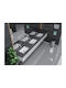 Cerastyle Επικαθήμενος Νιπτήρας Πορσελάνης 55x40x16cm Λευκό