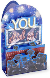 Legami Ευχετήρια Κάρτα Pop-up You Did It Gradua...