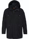 3 in 1 Winter Jacke Puffer Wasserdicht und Winddicht Black