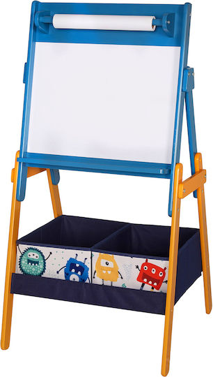 Children's Wooden Board Ginger Home Easel Magnets On Stand Learning Drawing Storage Monster