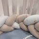 Baby Oliver Crib Bumpers Braided Inside Multico...