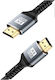 Naxius HDMI 2.1 Ultra High Speed 48Gbps 4K 120Hz HDR VRR Kabel HDMI-Stecker - HDMI-Stecker 0,5m Schwarzes