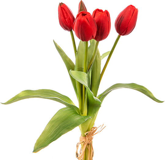 Roter Tulpenstrauß 35cm Msa 20-99-703 Rote Msa Dekoration 20-99-703