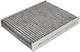 Cabin Air Filter Activated Carbon Ford Fiesta Mann Cuk 2433
