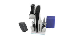 Maxx Tech Charging Stand for PS5 for 2 Controllers