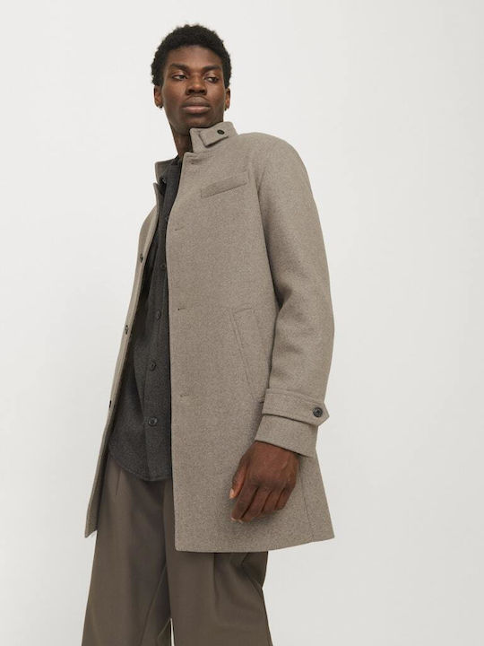 Jack & Jones Men's Coat Greige