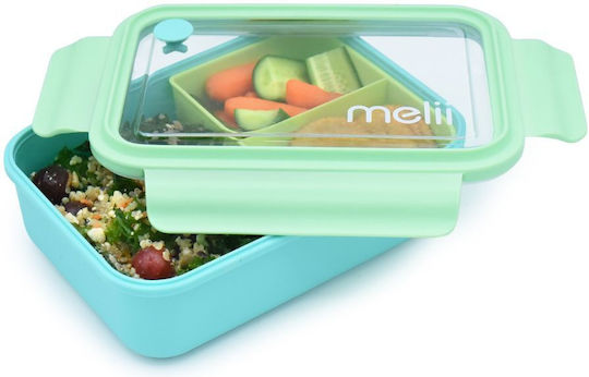 Melii Recipient pentru copii din plastic 1.25lt Albastru deschis