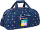 Benetton Sack Voyage 26lt Blue Fabric L50xW20xH26cm
