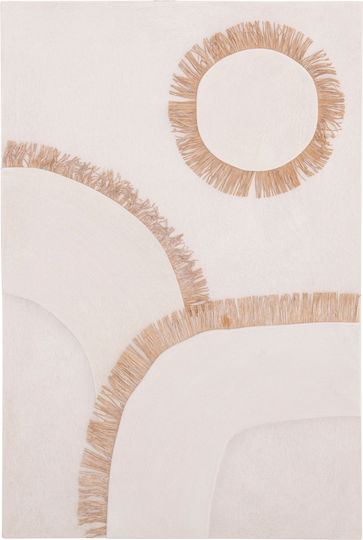 HomeMarkt Santorini Πίνακας Ξύλινος 80x4.5cm