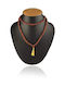 Mala Meditation 108 Natural Rudraksha Seeds Orange Tassel