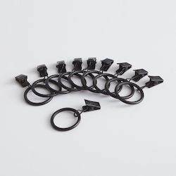 Round Curtain Hooks Rings 10pcs