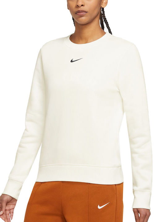 Nike Phoenix Γυναικείο Φούτερ Sail, Black