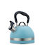 KING Hoff Retro Kettle Stainless Steel Blue 1800ml